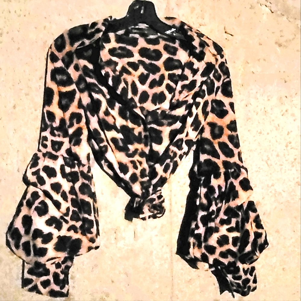 Leopard blouse